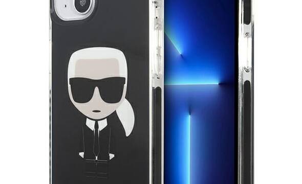 Karl Lagerfeld Fullbody Ikonik - Etui iPhone 13 mini (Black) - zdjęcie 1