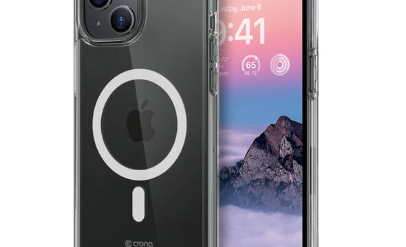 Crong Clear MAG Cover - Etui iPhone 14 Plus MagSafe (przezroczysty) - zdjęcie 1