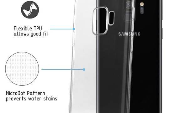 Crong Crystal Slim Cover - Etui Samsung Galaxy S9 (przezroczysty) - zdjęcie 3