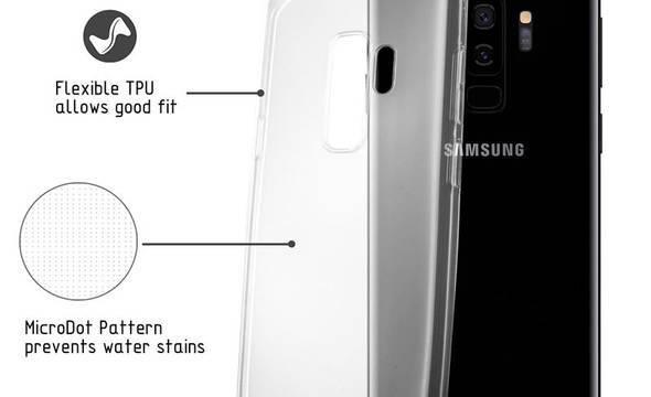 Crong Crystal Slim Cover - Etui Samsung Galaxy S9+ (przezroczysty) - zdjęcie 4