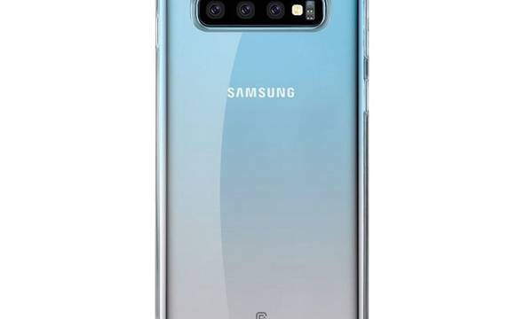 Crong Crystal Slim Cover - Etui Samsung Galaxy S10 (przezroczysty) - zdjęcie 3