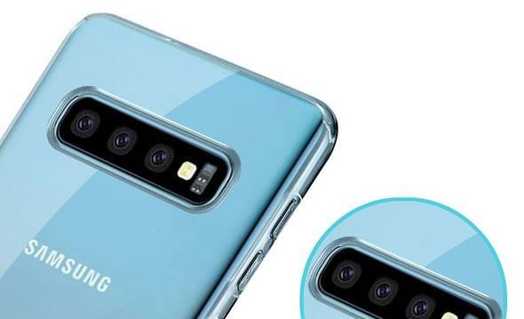 Crong Crystal Slim Cover - Etui Samsung Galaxy S10 (przezroczysty) - zdjęcie 4