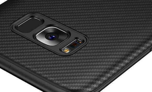 Crong Prestige Carbon Cover - Etui Samsung Galaxy S8 (czarny) - zdjęcie 8