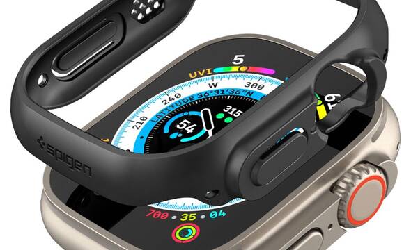 Spigen Thin Fit - Obudowa do Apple Watch Ultra 49 mm (czarny) - zdjęcie 1