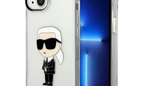 Karl Lagerfeld IML NFT Ikonik - Etui iPhone 14 Plus (przezroczysty) - zdjęcie 1