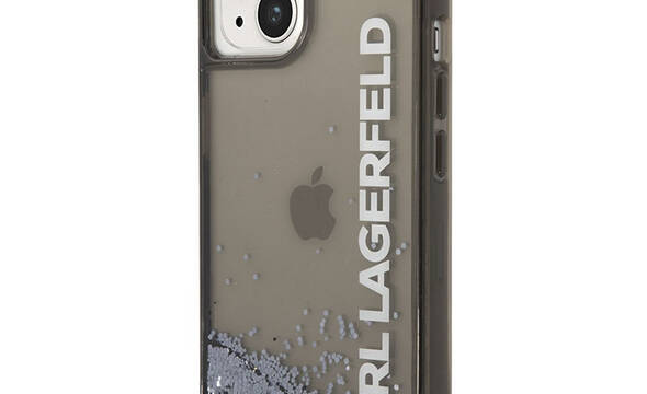 Karl Lagerfeld Liquid Glitter Translucent Elongated Logo Case  - zdjęcie 1