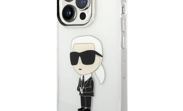 Karl Lagerfeld IML NFT Ikonik - Etui iPhone 14 Pro (przezroczysty) - zdjęcie 1