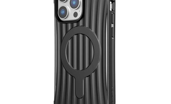 X-Doria Raptic Clutch MagSafe - Biodegradowalne etui iPhone 14 Pro Max (Drop-Tested 3m) (Black) - zdjęcie 1