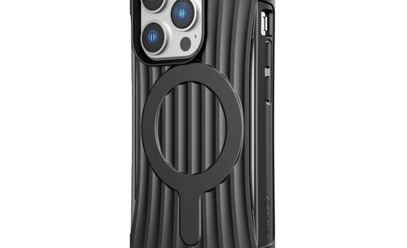 X-Doria Raptic Clutch MagSafe - Biodegradowalne etui iPhone 14 Pro (Drop-Tested 3m) (Black) - zdjęcie 1