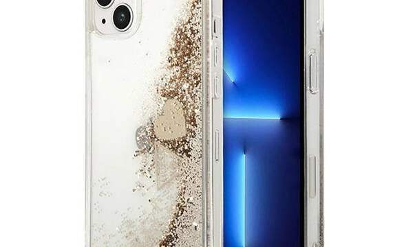 Guess Liquid Glitter Charms - Etui iPhone 14 Plus (z - zdjęcie 1