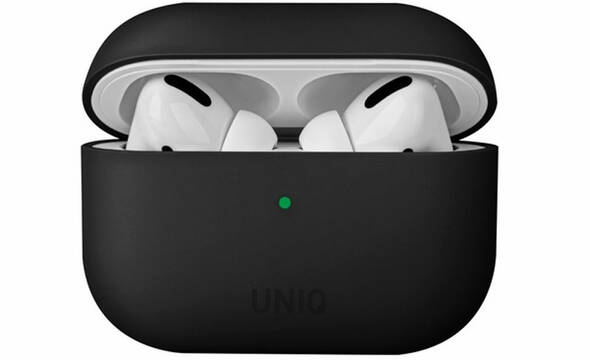 UNIQ Lino - Etui Apple AirPods Pro (czarny) - zdjęcie 1