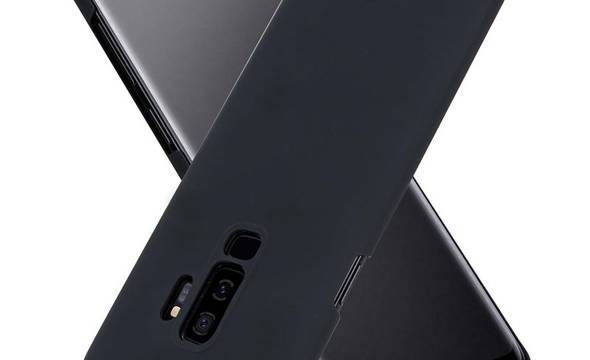 Crong Smooth Skin - Etui Samsung Galaxy S9 (czarny) - zdjęcie 2