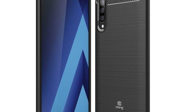 Crong Soft Armour Cover - Etui Samsung Galaxy A70 (czarny) - zdjęcie 1