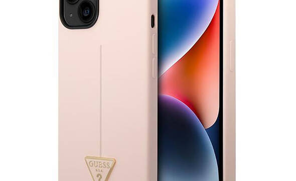 Guess Silicone Triangle Logo - Etui iPhone 14 Plus (r - zdjęcie 1