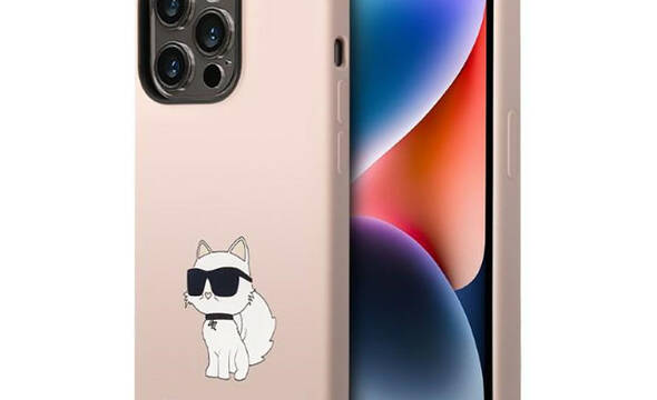 Karl Lagerfeld Silicone NFT Choupette - Etui iPhone 14 Pro (r - zdjęcie 1