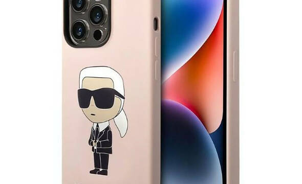 Karl Lagerfeld Silicone NFT Ikonik - Etui iPhone 14 Pro (r - zdjęcie 1