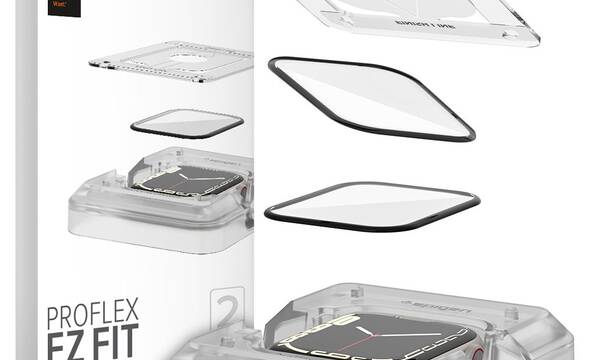 Spigen Proflex EZ FIT 2-Pack - Szk - zdjęcie 1