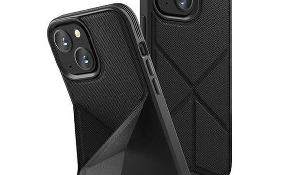 UNIQ Transforma MagSafe - Etui iPhone 13 (czarny) - zdjęcie 1