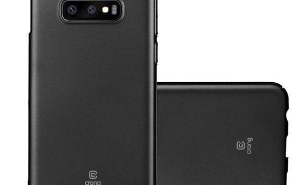 Crong Smooth Skin - Etui Samsung Galaxy S10e (czarny) - zdjęcie 1