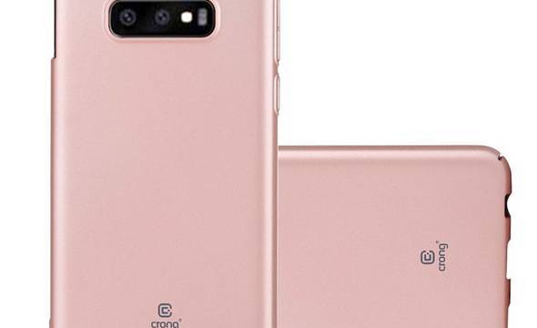 Crong Smooth Skin - Etui Samsung Galaxy S10e (Rose Gold) - zdjęcie 1