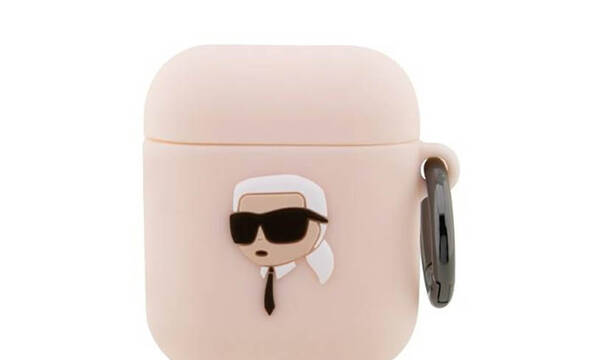 Karl Lagerfeld Silicone NFT Karl Head 3D - Etui AirPods 1/2 gen (r - zdjęcie 1