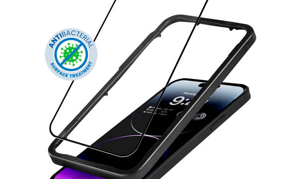 Crong Anti-Bacterial 3D Armour Glass - Szk - zdjęcie 1