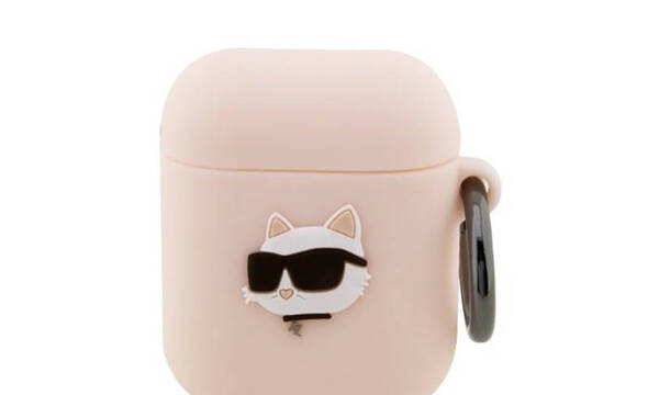 Karl Lagerfeld Silicone NFT Choupette Head 3D - Etui AirPods 1/2 gen (r - zdjęcie 1