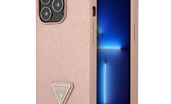 Guess Saffiano Triangle Logo Case  - zdjęcie 1