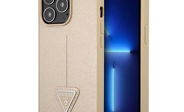Guess Saffiano Triangle Logo Case  - zdjęcie 1