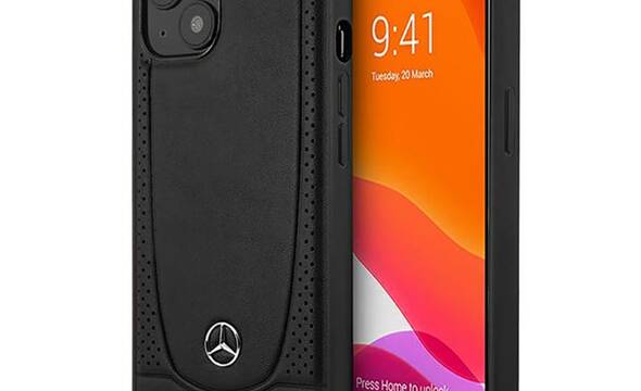 Mercedes Leather Urban Line - Etui iPhone 14 Plus (czarny) - zdjęcie 1