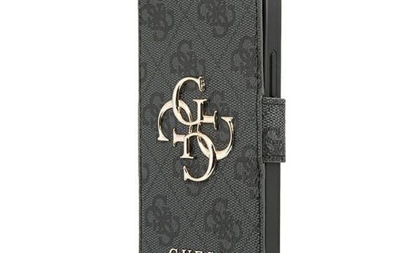 Guess Booktype 4G Big Metal Logo - Etui iPhone 13 Pro (szary) - zdjęcie 1