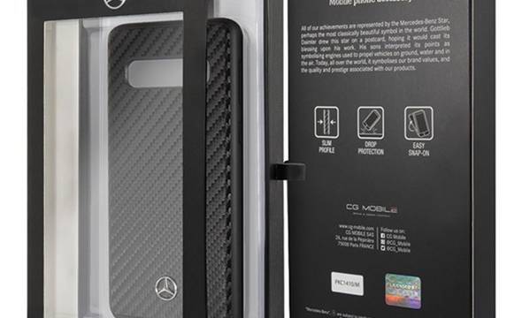 Mercedes Dynamic Line - Etui Samsung Galaxy S10 (czarny) - zdjęcie 6