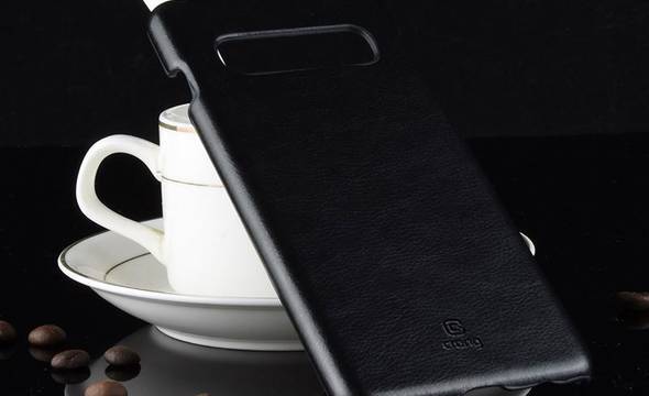 Crong Essential Cover - Etui Samsung Galaxy S10 (czarny) - zdjęcie 5
