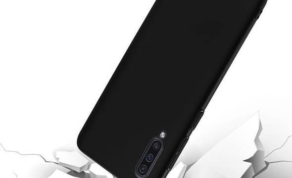 Crong Smooth Skin - Etui Samsung Galaxy A50 / A50s (czarny) - zdjęcie 3