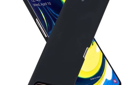 Crong Smooth Skin - Etui Samsung Galaxy A80 / A90 (czarny) - zdjęcie 2