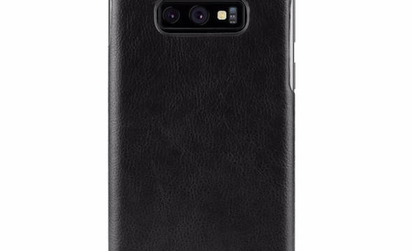 Crong Essential Cover - Etui Samsung Galaxy S10e (czarny) - zdjęcie 1