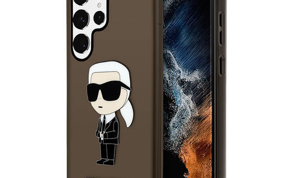 Karl Lagerfeld IML NFT Ikonik - Etui Samsung Galaxy S23 Ultra (czarny) - zdjęcie 1