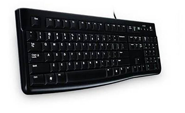 Logitech K120 - Klawiatura przewodowa (czarny) - zdjęcie 1