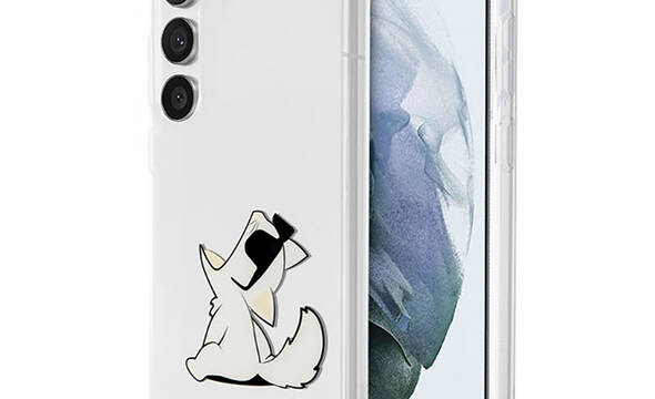 Karl Lagerfeld Choupette Fun - Etui Samsung Galaxy S23+ (przezroczysty) - zdjęcie 1