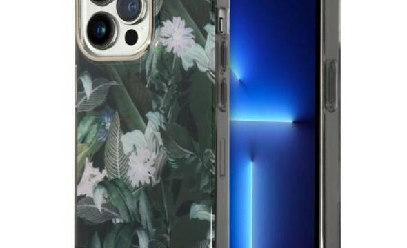 Guess Jungle Case - Etui iPhone 14 Pro Max (zielony) - zdjęcie 1