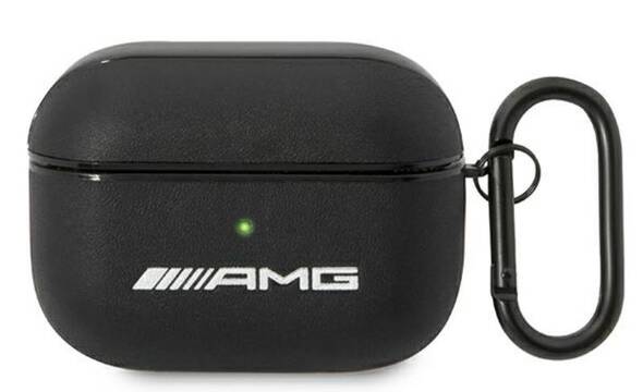 AMG Leather Big Logo - Etui AirPods Pro (czarny) - zdjęcie 1