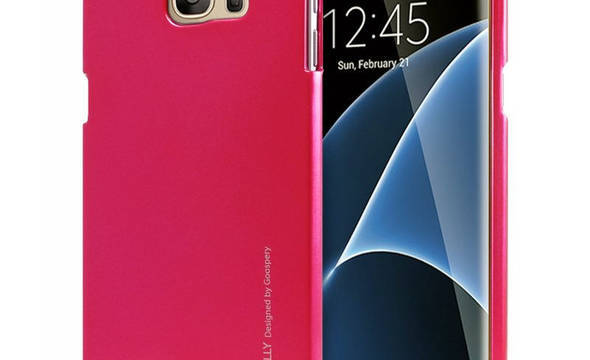 Mercury I-Jelly - Etui Samsung Galaxy S7 Edge (różowy) - zdjęcie 1