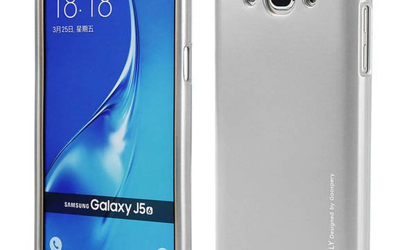 Mercury I-Jelly - Etui Samsung Galaxy J5 (2016) (srebrny) - zdjęcie 1