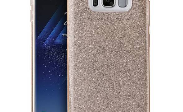 PURO Glitter Shine Cover - Etui Samsung Galaxy S8 (Gold) - zdjęcie 1
