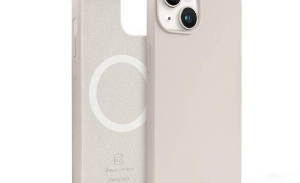 Crong Color Cover Magnetic - Etui iPhone 14 Plus MagSafe (kamienny be - zdjęcie 1