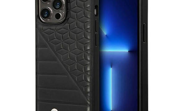BMW Bi Pattern - Etui iPhone 14 Pro Max (czarny) - zdjęcie 1