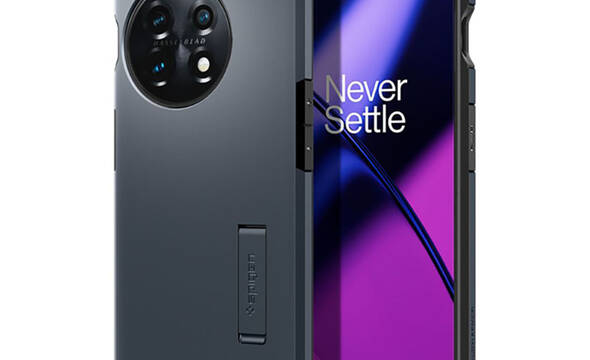 Spigen Tough Armor - Etui do OnePlus 11 5G (Metal Slate) - zdjęcie 1