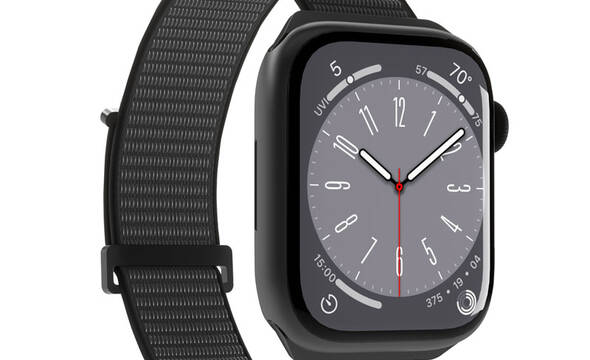 PURO Nylon Sport - Pasek do Apple Watch 44/45/46/49 mm (Czarny) - zdjęcie 1