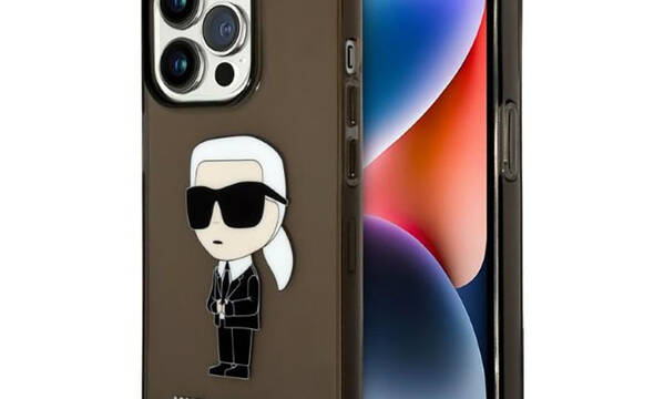 Karl Lagerfeld IML NFT Ikonik - Etui iPhone 14 Pro (czarny) - zdjęcie 1