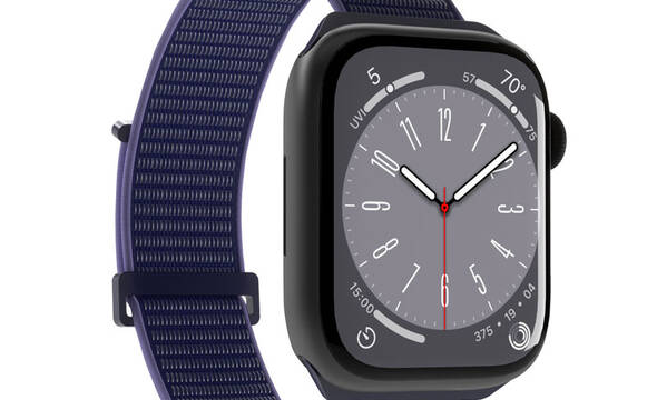 PURO Nylon Sport - Pasek do Apple Watch 44/45/46/49 mm (Granatowy) - zdjęcie 1